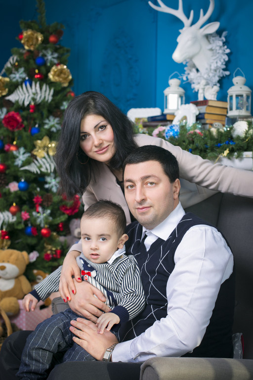 Семейная Новогодняя фотосессия 2018 в Ростове-на-Дону